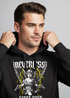 Hoodie Herren Engel Tattoo Style Schrift Aufdruck Kapuzen-Pullover Männer Fashion Streetstyle Neverless®preview