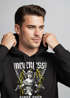 Hoodie Herren Engel Tattoo Style Schrift Aufdruck Kapuzen-Pullover Männer Fashion Streetstyle Neverless®preview