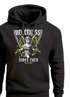 Hoodie Herren Engel Tattoo Style Schrift Aufdruck Kapuzen-Pullover Männer Fashion Streetstyle Neverless®preview