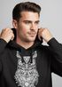 Hoodie Herren Eule Atzekenmuster Boho Bohamian Atzec Owl geometrisch Kapuzen-Pullover Männer Neverless®preview