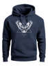Hoodie Herren Eule Kapuzen-Pullover Neverless®preview
