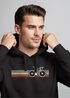 Hoodie Herren Fahrrad Retro Print Minimalistisch Radfahren Outdoor Fashion Rundhals-Pullover Streetwear Neverless®preview
