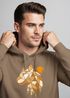 Hoodie Herren Fashion Polygon Print Luchs Wald Tiere Outdoor Motiv Aufdruck Streetstyle Neverless®preview