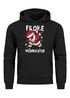 Hoodie Herren Frohe Weihnachten Dabbing Santa Aufdruck Kapuzen-Pullover Weihnachtspullover Männer Moonworks®preview