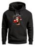 Hoodie Herren Frohe Weihnachten Rentier Rudolf Weihnachtspullover Männer Kapuzen-Pullover Moonworks®preview
