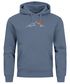 Hoodie Herren Frontprint Line-Art Berge Wandern Natur Outdoor Fashion Kapuzen-Pullover Männer Neverless®preview