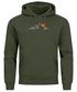 Hoodie Herren Frontprint Line-Art Berge Wandern Natur Outdoor Fashion Kapuzen-Pullover Männer Neverless®preview