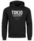 Hoodie Herren Frontprint Tokyo Japan Japanische Schriftzeichen Grafik Print Fashion Streetstyle Männer Neverless®preview