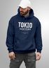 Hoodie Herren Frontprint Tokyo Japan Japanische Schriftzeichen Grafik Print Fashion Streetstyle Männer Neverless®preview