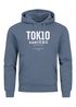 Hoodie Herren Frontprint Tokyo Japan Japanische Schriftzeichen Grafik Print Fashion Streetstyle Männer Neverless®preview