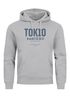 Hoodie Herren Frontprint Tokyo Japan Japanische Schriftzeichen Grafik Print Fashion Streetstyle Männer Neverless®preview