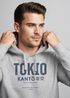 Hoodie Herren Frontprint Tokyo Japan Japanische Schriftzeichen Grafik Print Fashion Streetstyle Männer Neverless®preview