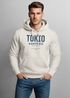 Hoodie Herren Frontprint Tokyo Japan Japanische Schriftzeichen Grafik Print Fashion Streetstyle Männer Neverless®preview