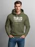Hoodie Herren Frontprint Tokyo Japan Japanische Schriftzeichen Grafik Print Fashion Streetstyle Männer Neverless®preview