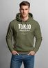 Hoodie Herren Frontprint Tokyo Japan Japanische Schriftzeichen Grafik Print Fashion Streetstyle Männer Neverless®preview