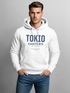 Hoodie Herren Frontprint Tokyo Japan Japanische Schriftzeichen Grafik Print Fashion Streetstyle Männer Neverless®preview