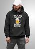 Hoodie Herren für das Oktoberfest – Bildung ist gut Bier ist guter – Ersatz Tracht Pullover Volksfest Bierfest Outfit Spruch Lustig Moonworks®preview