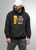 Hoodie Herren für das Oktoberfest – Der Klügere kippt nach – Ersatz Tracht Pullover Volksfest Bierfest Outfit Spruch Lustig Moonworks®preview