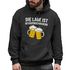 Hoodie Herren für das Oktoberfest – Die Lage ist Besäufniserregend – Ersatz Tracht Pullover Volksfest Bierfest Outfit Spruch Lustig Moonworks®preview