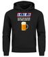 Hoodie Herren für das Oktoberfest – Du bist ned du bevor die Maß leer ist – Ersatz Tracht Pullover Volksfest Bierfest Outfit Spruch Lustig Moonworks®preview