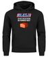 Hoodie Herren für das Oktoberfest – Du bist ned du wenn du Hunger hast – Leberkas Ersatz Tracht Pullover Volksfest Bierfest Outfit Spruch Lustig Moonworks®preview