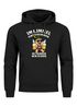 Hoodie Herren für das Oktoberfest – Im Himmel gibt's kein Bier – Ersatz Tracht Pullover Volksfest Bierfest Outfit Spruch Lustig Moonworks®preview