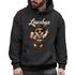 Hoodie Herren für das Oktoberfest Lausbua Bier Ersatz Tracht Pullover Volksfest Bierfest Outfit Spruch Lustig Moonworks®preview