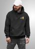 Hoodie Herren für das Oktoberfest Lecker Bierchen Brustprint Ersatz Tracht Pullover Volksfest Bierfest Outfit Spruch Lustig Moonworks®preview
