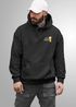 Hoodie Herren für das Oktoberfest Lecker Bierchen Brustprint Ersatz Tracht Pullover Volksfest Bierfest Outfit Spruch Lustig Moonworks®preview