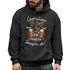 Hoodie Herren für das Oktoberfest – Lederhosn brauch i ned i bin zum feiern saufen da – Hirsch Bier Ersatz Tracht Pullover Volksfest Bierfest Outfit Spruch Lustig Moonworks®preview