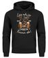 Hoodie Herren für das Oktoberfest – Lederhosn brauch i ned i bin zum feiern saufen da – Hirsch Bier Ersatz Tracht Pullover Volksfest Bierfest Outfit Spruch Lustig Moonworks®preview
