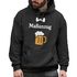 Hoodie Herren für das Oktoberfest Maßanzug Fliege Maßkrug Ersatz Tracht Pullover Volksfest Bierfest Outfit Spruch Lustig Moonworks®preview