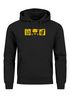Hoodie Herren für das Oktoberfest Maßkrug Dirndl Horn Symbole Ersatz Tracht Pullover Volksfest Bierfest Outfit Spruch Lustig Moonworks®preview