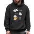 Hoodie Herren für das Oktoberfest – Schere Stein Paar Bier – Ersatz Tracht Pullover Volksfest Bierfest Outfit Spruch Lustig Moonworks®preview