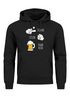 Hoodie Herren für das Oktoberfest – Schere Stein Paar Bier – Ersatz Tracht Pullover Volksfest Bierfest Outfit Spruch Lustig Moonworks®preview