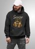 Hoodie Herren für das Oktoberfest Servus Löwe Maßkrüge Bier Ersatz Tracht Pullover Volksfest Bierfest Outfit Spruch Lustig Moonworks®preview