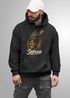 Hoodie Herren für das Oktoberfest Servus Löwe Trachtenhut Ersatz Tracht Pullover Volksfest Bierfest Outfit Spruch Lustig Moonworks®preview