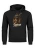 Hoodie Herren für das Oktoberfest Servus Löwe Trachtenhut Ersatz Tracht Pullover Volksfest Bierfest Outfit Spruch Lustig Moonworks®preview
