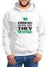 Hoodie Herren Gamers never die they respawn Spruch Pixel Zocker 90er 80er Retro Kapuzen-Pullover Moonworks®preview