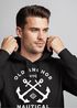 Hoodie Herren gekreuzte Anker Old Anchor Nautical Kapuzen-Pullover Männer Neverless®preview