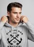 Hoodie Herren gekreuzte Anker Old Anchor Nautical Kapuzen-Pullover Männer Neverless®preview
