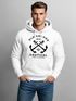 Hoodie Herren gekreuzte Anker Old Anchor Nautical Kapuzen-Pullover Männer Neverless®preview