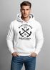 Hoodie Herren gekreuzte Anker Old Anchor Nautical Kapuzen-Pullover Männer Neverless®preview