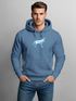 Hoodie Herren Geometrie Polygon Tiere Print Aufdruck Wolf Motiv Kapuzen-Pullover Männer Fashion Streetstyle Neverless®preview