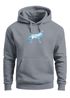 Hoodie Herren Geometrie Polygon Tiere Print Aufdruck Wolf Motiv Kapuzen-Pullover Männer Fashion Streetstyle Neverless®preview