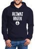 Hoodie Herren Hafen Anker Kapuzen-Pullover Moonworks®preview