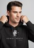 Hoodie Herren Hawaii Beach Palme Kapuzen-Pullover Männer Neverless®preview