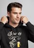 Hoodie Herren Hirsch Tracht Modern Lustig Volksfest Bayern Servus Hallo Bier Männer Fashion Neverless®preview