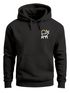 Hoodie Herren Hisch Print Aufdruck Logo Abstrakt Line-Art Outdoor Fashion Streetstyle Kapuzenpulli  Neverless®preview