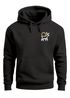 Hoodie Herren Hisch Print Aufdruck Logo Abstrakt Line-Art Outdoor Fashion Streetstyle Kapuzenpulli  Neverless®preview